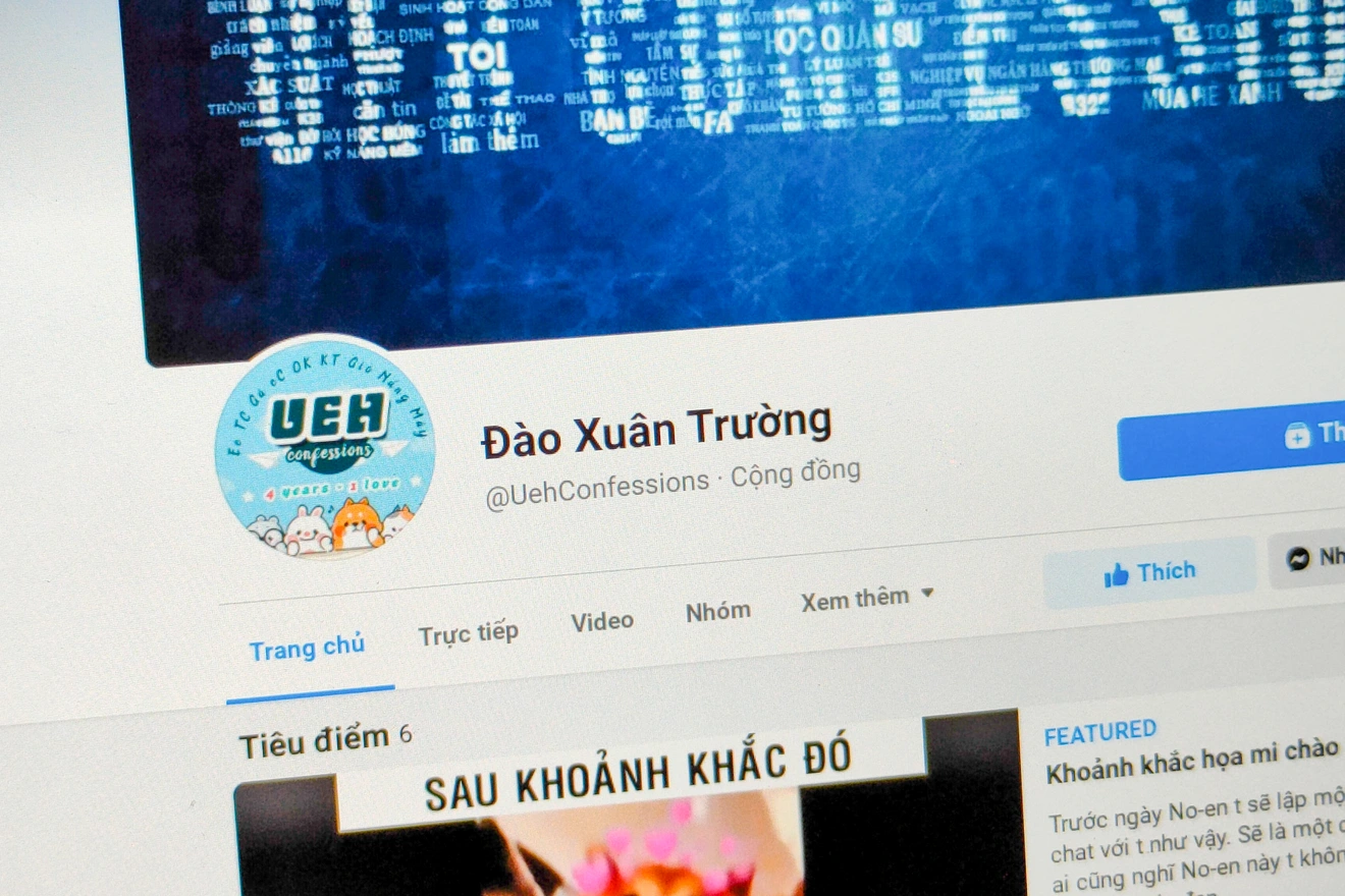 Hàng loạt fanpage trường đại học bị đổi tên thành ‘Đào Xuân Trường’