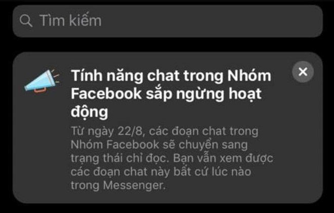 Tin đồn Facebook bỏ chat nhóm Messenger lan truyền ở VN