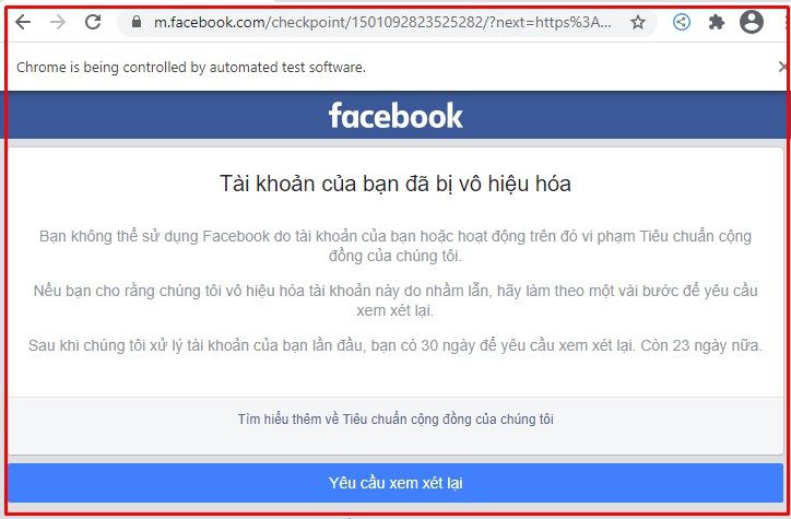 Làm bốc hơi tài khoản Facebook chỉ với 2 triệu đồng