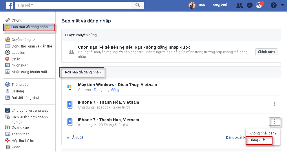 Cách kiểm tra thiết bị đăng nhập Facebook để bảo vệ tài khoản của bạn