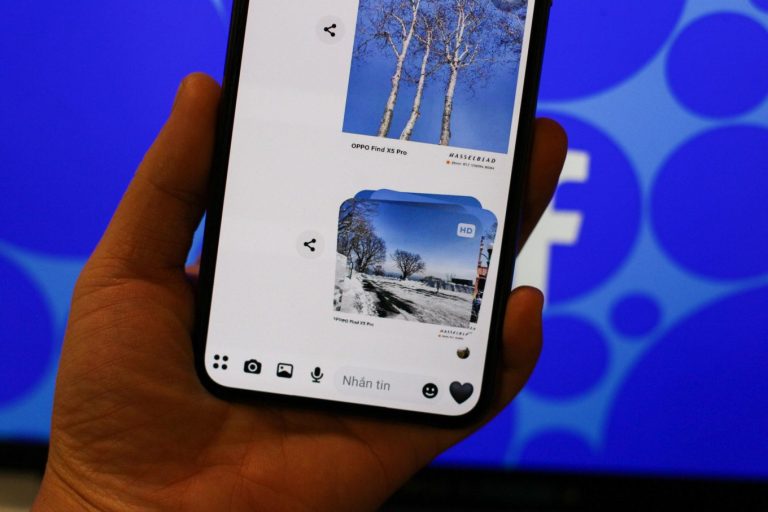 Messenger cho phép gửi ảnh HD