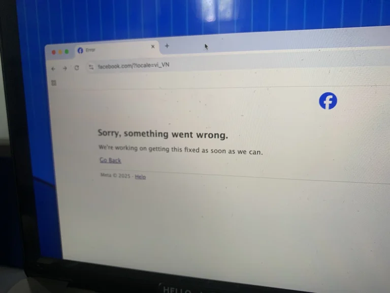 Facebook sập trên phạm vi toàn cầu