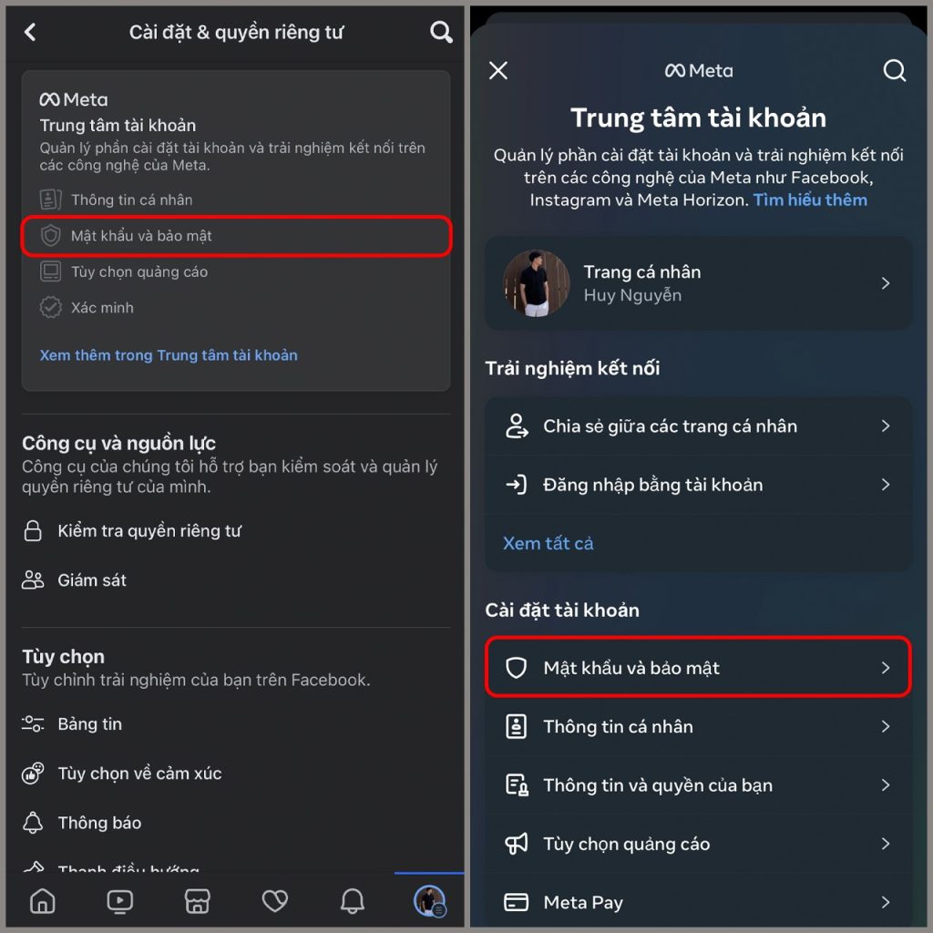 Hướng dẫn tắt bảo mật 2 lớp Facebook trên iPhone 2025